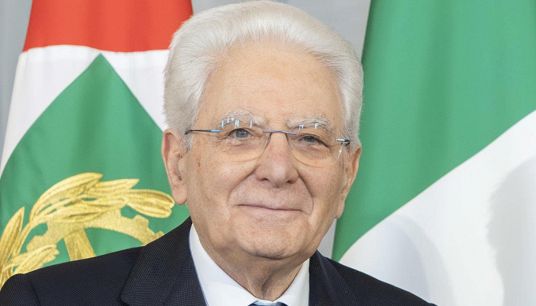 Il Presidente della Repubblica Sergio Mattarella