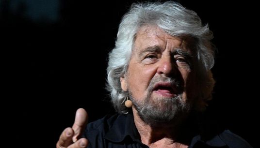 Il comico Beppe Grillo