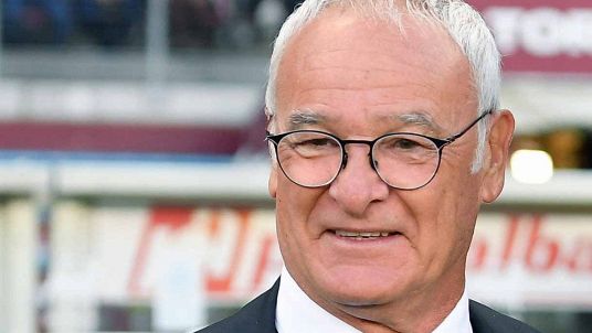 L'allenatore Claudio Ranieri