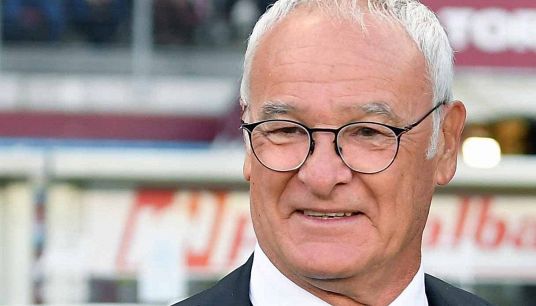 L'allenatore Claudio Ranieri