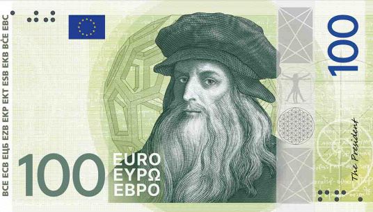 Nuove banconote euro: 100 euro