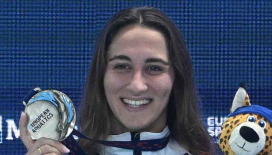 La nuotatrice Simona Quadarella