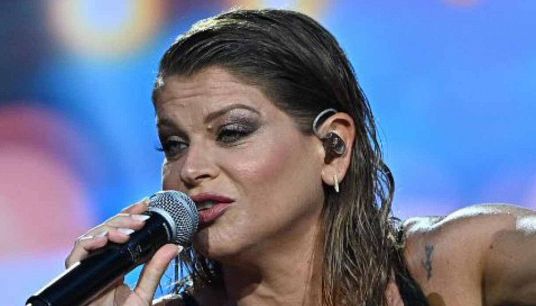 La cantante Alessandra Amoroso