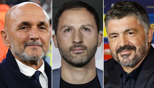 Luciano Spalletti, Domenico Tedesco e Gennaro Gattuso