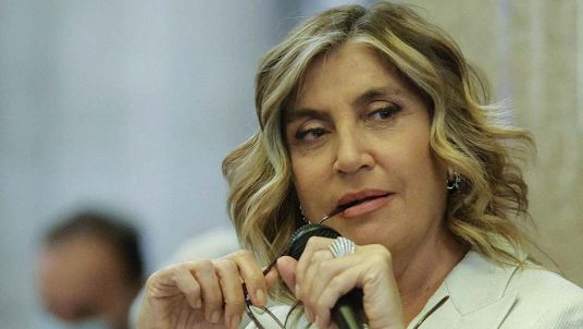La conduttrice Myrta Merlino