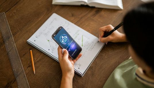 Studente utilizza chatbot per compiti a casa