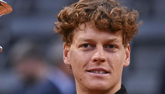 Il tennista Jannik Sinner