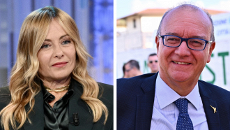 Giorgia Meloni e Giuseppe Valditara