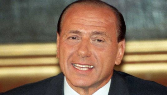 L'ex presidente del Consiglio Silvio Berlusconi