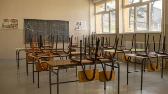 Scuola riaperta in Ucraina