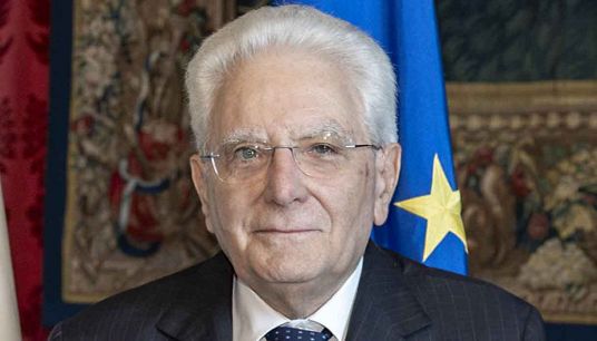 Il presidente Sergio Mattarella