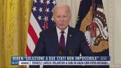 Breaking News delle 14.00 | Biden: "Soluzione a due Stati non impossibile"