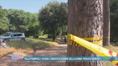 Villa Pamphili, vicina l'identificazione della donna trovata morta?
