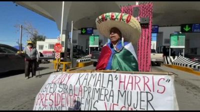 A Ciudad Juarez i migranti sperano in Kamala Harris