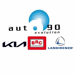 Auto 90 Evolution - KIA - BRC logo