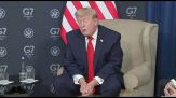 G7, Trump: l'Iran non avrà mai l'arma nucleare, noi non investiremo