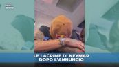 Neymar al Mondiale: il pianto infinito dopo l'annuncio di Ancelotti