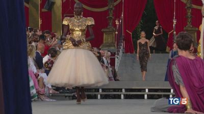 Miti imperiali e cinema Roma di Dolce e Gabbana