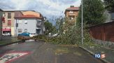 Nord, piogge e grandine Bomba d'acqua a Milano