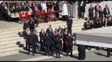 Papa, l'arrivo di Milei e Lula a San Pietro per i funerali