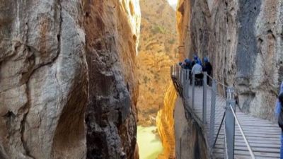 Caminito del Rey, in Andalusia il percorso sospeso nel vuoto