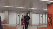Le immagini dell'arrivo di Bonny a Milano