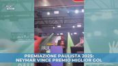 Neymar vince il premio per il miglior gol