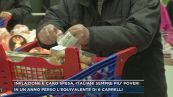 Inflazione e caro spesa, italiani sempre più poveri