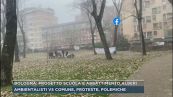 Bologna, progetto scuola e abbattimento alberi
