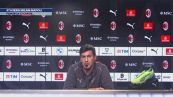 Stasera Milan-Napoli: le parole di Fonseca