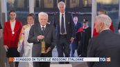 La fiamma olimpica accolta al Quirinale