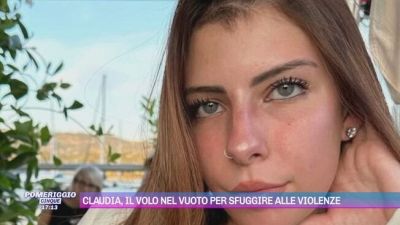 Claudia, il volo nel vuoto per sfuggire alle violenze