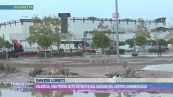 Valencia, una prima auto estratta dal garage del centro commerciale