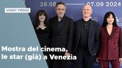Mostra del cinema, le star (già) a Venezia