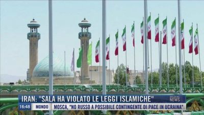 Breaking News delle 16.00 | Iran: "Sala ha violato le leggi islamiche"