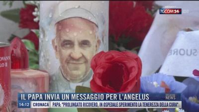 Breaking News delle 14.00 | Il Papa invia un messaggio per l'Angelus