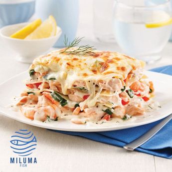 Miluma fish Lasagna di pesce