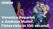 Veronica Peparini e Andreas Muller, l'intervista del 23 marzo in 100 secondi