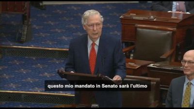 Usa, il repubblicano McConnell annuncia che lascia dopo 7 mandati