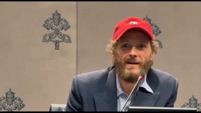 Jovanotti alla mostra 'En route': "Il Vaticano è casa per me"