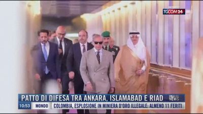Breaking News delle 11.00 | Patto di difesa tra Ankara, Islamabad e Riad