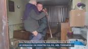 Maltempo in Piemonte, anziana messa in salvo
