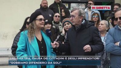 Lago Patria, paura dei cittadini e degli imprenditori