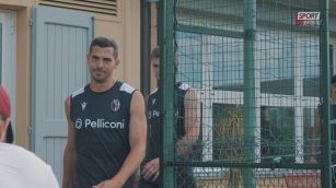 Il Bologna torna al lavoro: il primo allenamento del nuovo anno