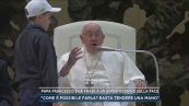 Papa Francesco e la frase a un bimbo ucraino sulla pace
