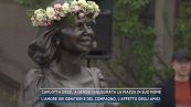 Carlotta Dessì, a Gergei inaugurata la piazza in suo nome