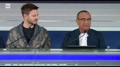 Sanremo, Conti e Cattelan: come Squid Game, vince chi sopravvive