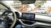 La Fiat 500 che guida da sola nel traffico e segue il navigatore