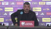 Gattuso: "Daremo la vita per arrivare al Mondiale"