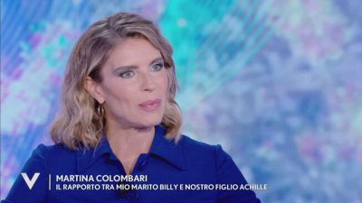Martina Colombari: "Il rapporto tra mio marito Billy e nostro figlio Achille"